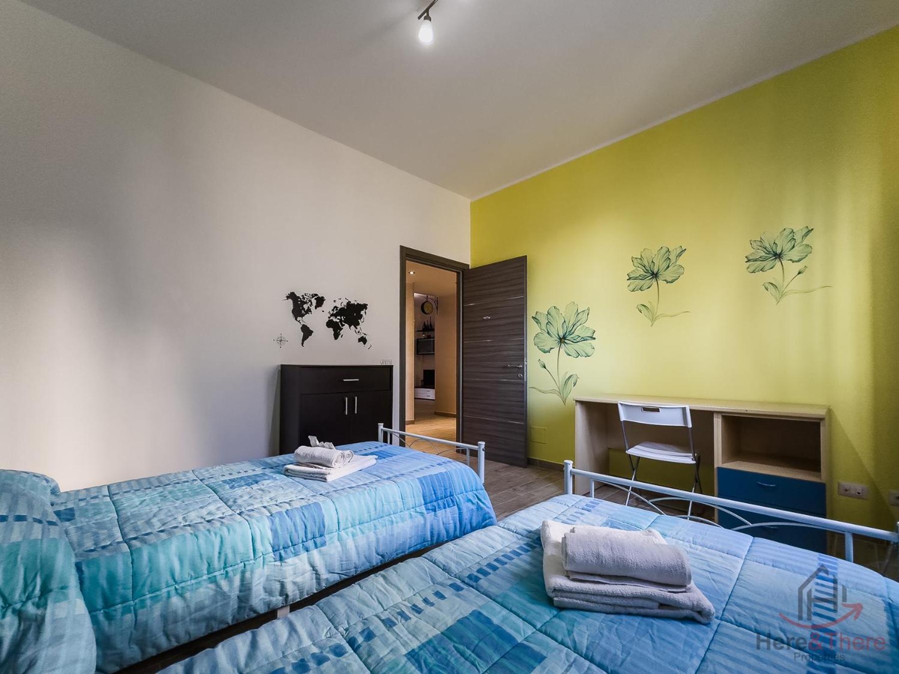Apartamento San Paolo Hospital 2mins - Hiperwifi - Smarttv - Ac